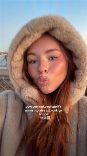 holly honeyman💋 on Instagram: "was so dreamy ✨🌅🎀🥹 products: @charlottetilbury flawless filter shade 4.5 @saiebeauty melting bronzer in medium bronze @saiebeauty dew blush in chilly @elfcosmeticsuk brow pencil in neutral brown @rhode peptide lip tint in caramel brown @gisou lip oil in vanilla glaze #grwm #newyork #sunrise"