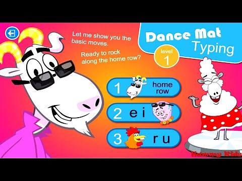 Dance Mat | Touch Typing | Level 1 | Home Row | BBC Bitesize | Hammy Kids