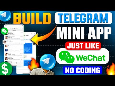 Build a Telegram Mini App Like WeChat WITHOUT CODE in 2025! (Super Easy)