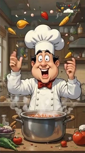 Funny Chef Cartoon | Kitchen Comedy for Kids