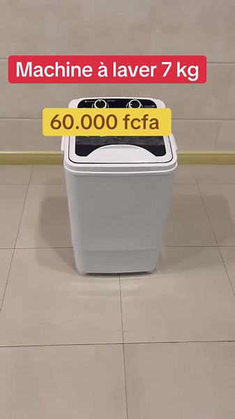Machine à laver 7 kg à 60.000 FCFA