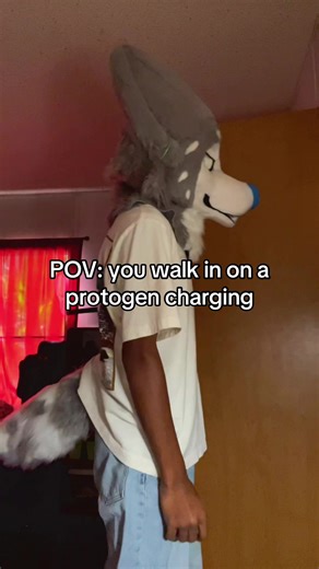 USB connected usb disconnected usb connected #fyp #furry #furrytiktok #protogen #fursuit