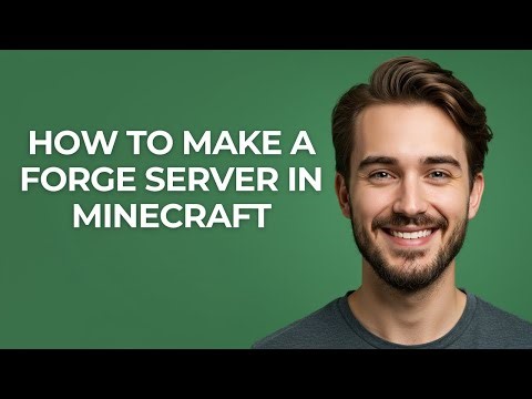 How To Make A Forge Server In Minecraft - GUIDE!