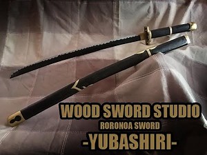 | DIY | I make zoro sword from wood - Yubashiri Sword - One Piece
