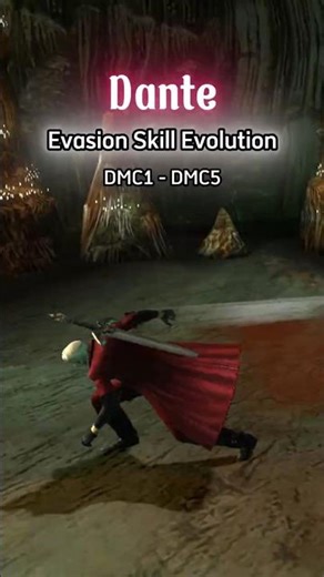 Dante [ Evasion Skill ] Evolution || DMC1 to DMC5
