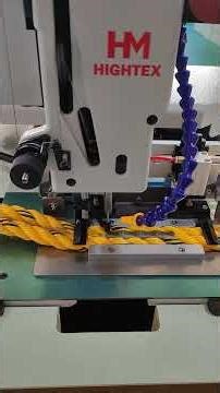 How to sew safety rope by automated Bartack Sewing Machine