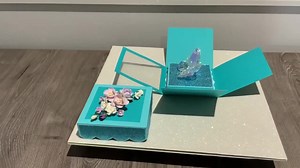 Explosion Box With Platform SVG /cut File/exploding Card Template/svg Cards/folding Cards/layered Card/cricut/silhouette/ - Etsy