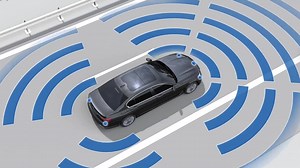 Driving the future forward: the steering and lane control assistant including the traffic jam assistant can be activated to support the driver in monotonous traffic situations. Between 0 and 210 km/h the system steers the vehicle automatically and always keeps the vehicle in the middle of the lane. | BMW