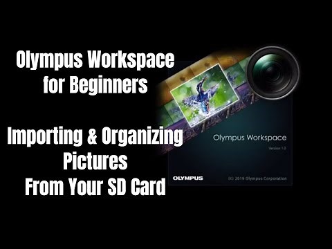 Olympus Workspace For Beginners: Import & Organize Pics From Your SD Card ep.149