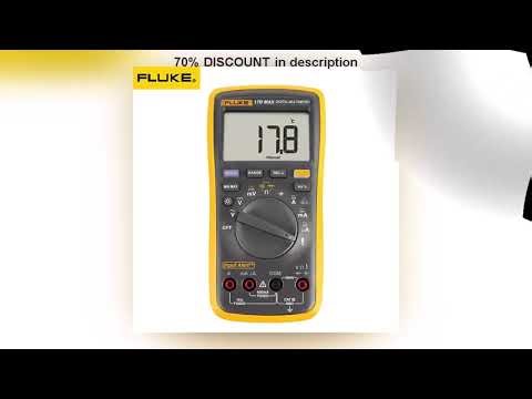 A must-have product! Fluke 15B MAX 17B MAX Automatic Digital Range Multimeter DMM AC/DC Voltage Cu