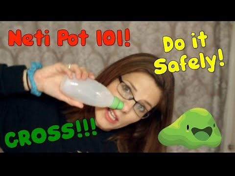 Neti Pot...EVERYTHING You Need to Know! | Correctly Use a Neti Pot | How to do Nasal Irrigation