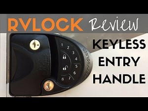 RVLock Keyless Entry Handle Review | RV Security & Safety | Mortons on the Move