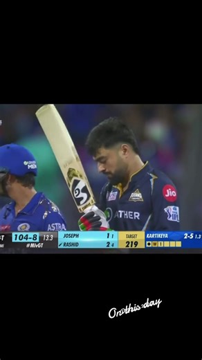 #onthisday #rashidkhan #ipl #foryoupage❤️❤️ #❤️🇦🇫 | on this day