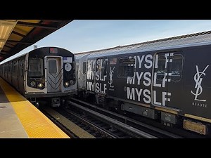 R143 & R160 L Train Action at Sutter Avenue