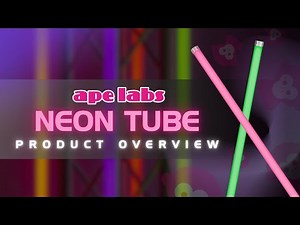 Ape Labs NEON tube Overview | IP65 Architectural Effect Lighting LED Tube Light