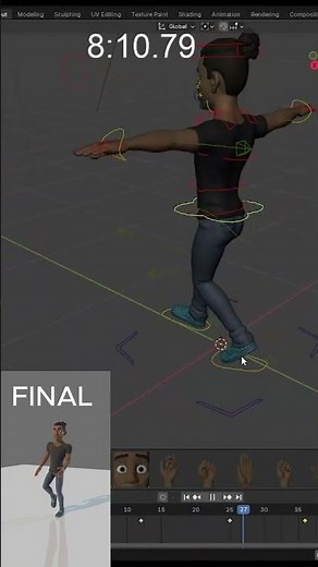 Watch Me Animate a Walk Cycle in Blender – Want a Full Tutorial?
