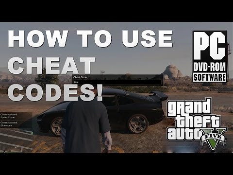 GTA 5 PC | How to Use Cheat Codes Tutorial