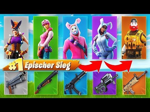 LEGENDÄRE LUCKY SKIN CHALLENGE in Fortnite