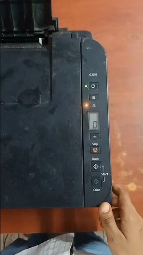 canon pixma g2010 error e08 #shorts