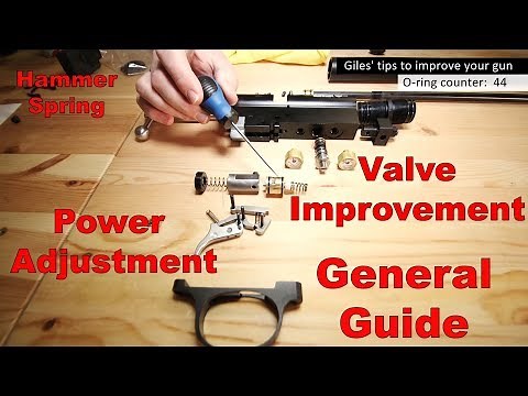 AIRGUN Repair - Power Increase - Tune / Tips + Tricks - Basic Guide PCP Air Rifle - Artemis M30