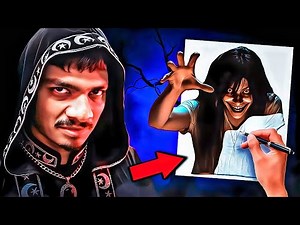 My SKETCH Alive help me ! 😱 MOST HORROR SKETCH EVER