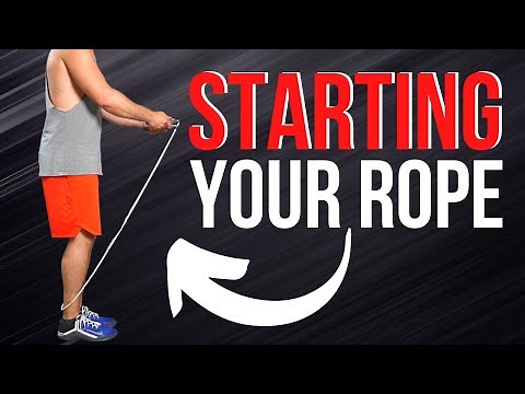 How To Jump Rope Beginner Basics: STARTING YOUR ROPE