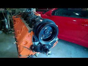 How to rebuild a 350 Chevy Small Block engine at home.