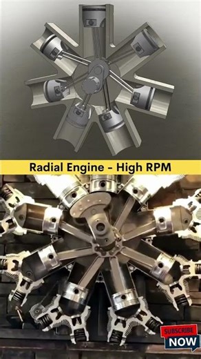 How a Radial Engine Works 🤯 | The Genius Behind Aircraft Engines
