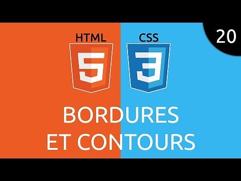 HTML/CSS #20 - bordures et contours