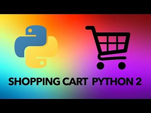 creating a shopping cart in python 2