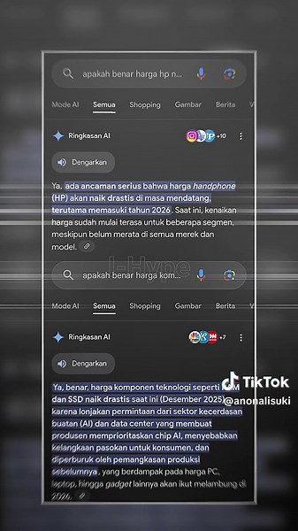Harga Komponen PC dan HP Naik Drastis Hingga 2026