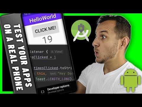 The FASTEST way of TESTING your ANDROID APP on a real PHONE - Android Developer Mode