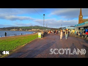 Amazing seaside town in Scotland | Beautiful virtual tour of Largs Scotland United Kingdom 4K