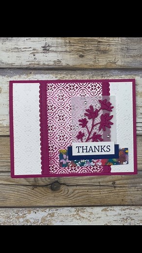 Learn how to use the ink pad dragging technique to add color to embossed card stock. And I have two different ways you can use this technique in your cardmaking. Watch the full video at Stamptastic Designs on YouTube. #cardmaking #stampinup #techniquetuesday #stamping #stamptasticdesigns | Stamptastic Designs
