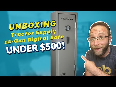 The Best 12 Gun Safe Under $500? - Winchester TS20-12 Unboxing and Overview