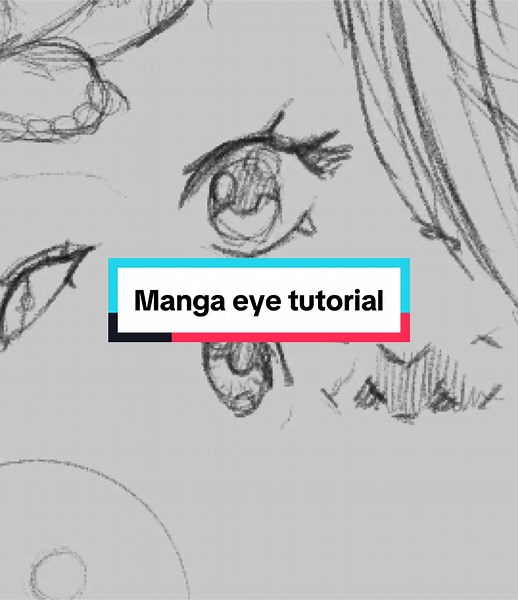 Manga Eye Tutorial in Procreate