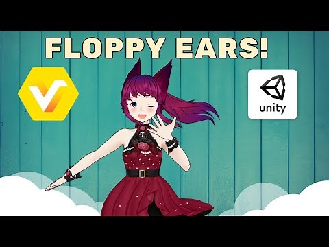 VroidStudio - Unity - Floppy animal ears!