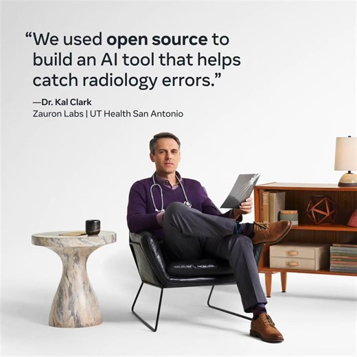 569 reactions · 13 shares | Meta’s open source AI, Llama, is free – enabling Zauron Labs to build an AI tool that’s like a spellchecker for radiologists. | Meta | Facebook