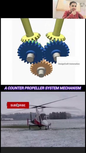 This is a 3D model animation of a mechanical device that uses a gear drive and linkage mechanism to