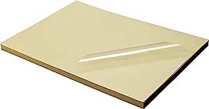 Printable Vinyl Clear Sticker Paper - 25 Transparent Self-Adhesive Sheets - Blank Custom Label Sticker Paper Personalized Stickers Printable Clear Stickers [8.25x11.7 inches] for Laser Printers only