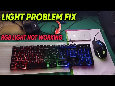 RGB Keyboard light not working problem solved 🔥 How to enable keyboard backlight on Windows 10