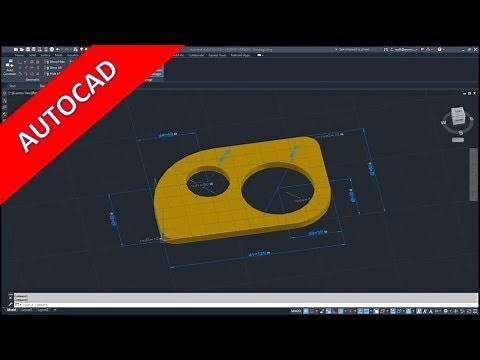 Parametric Modelling - Autocad 2020 Training - Surfaces