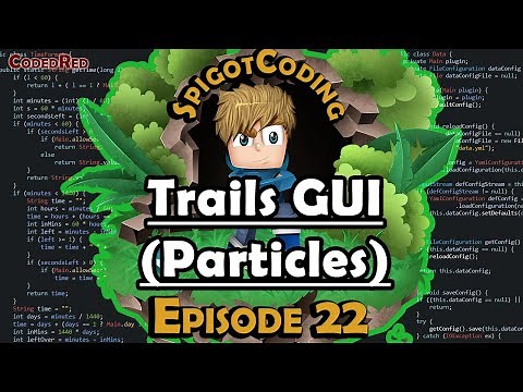 How to make a Spigot 1.15+ plugin (Ep22) Trails GUI | Particles