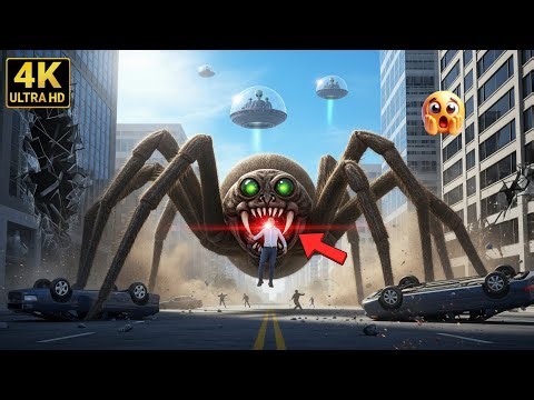 Evil Aliens Create a Giant Monster Spider on Purpose! City Attack Story Explained | Part : 02