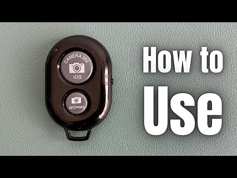 How to Use a Camera Shutter Remote Control for iPhone and Android