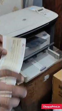 How to Print Cheque on HP Printer