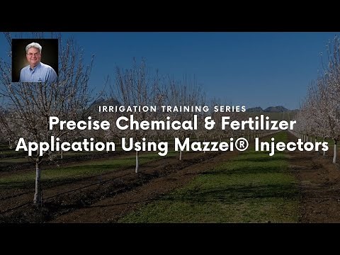 Precise Chemical & Fertilizer Application Using Mazzei® injectors with John Petrosso