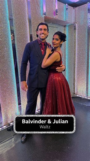At this moment, we love nothing more than Balvinder and Julian's beautiful Waltz 🥹 Simply breathtaking ✨ #Strictly