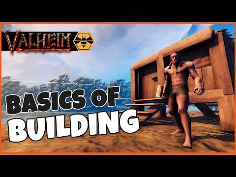Valheim - The Basics of BUILDING | Beginners base building guide