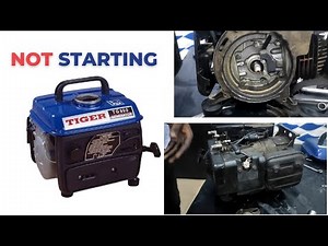 Generator not starting do this easy fix...